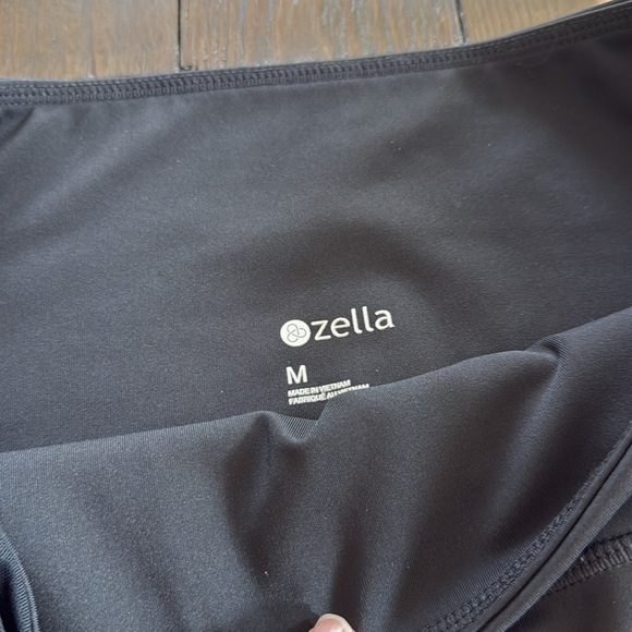 Zella Mesh Black Pants Sz Medium - Picture 2 of 7